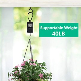 Pack of 20 Hook Screws, Screw Hooks, 4 mm x 55 mm, Ceiling Hooks, Heavy Duty with Safety Buckle with Screws for Hanging Plant Baskets, Bird Feeders, Wind Chimes, Lanterns, Fairy Lights (Bronze)