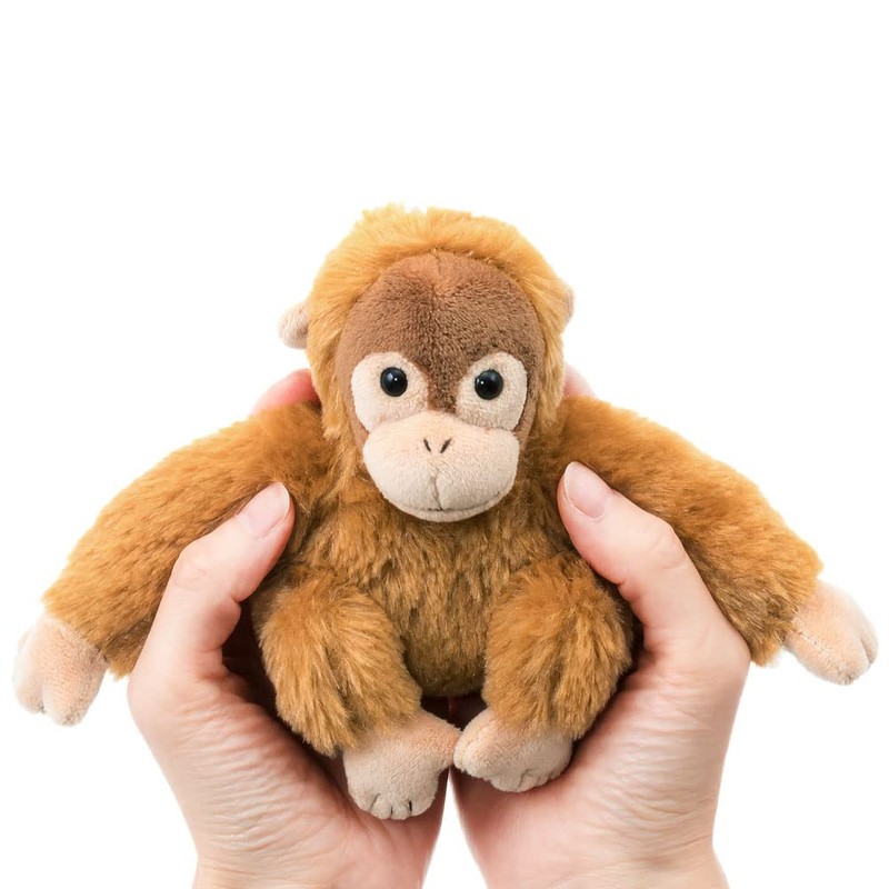 [COLORATA] Carolata Orangutan Plush Mascot (Realistic Wildlife / Chain Included)
