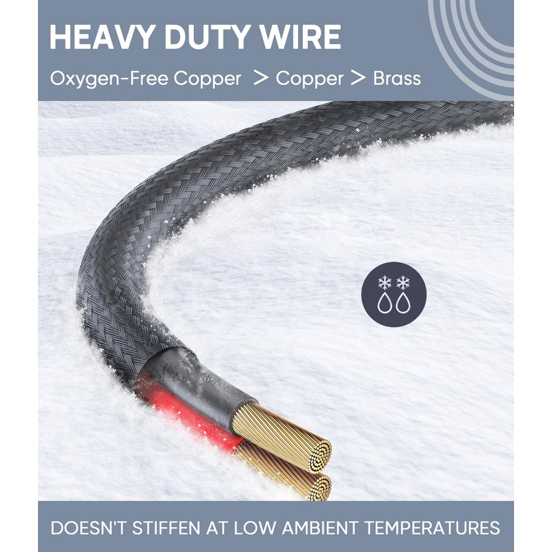 Naponal 12AWG-20ft Advanced Solar to XT60 Charging Cable,Redesign Solar Panel