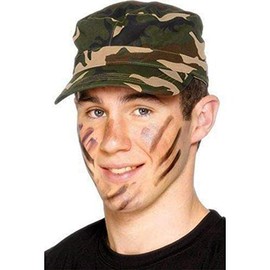 Hen Party Superstore Army Camouflage Fancy Dress Cap/Hat