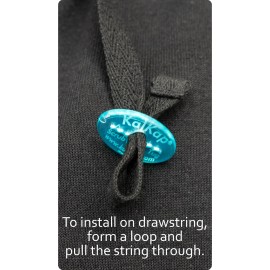 KalKap Tugs for Drawstrings - 10 pack- Shorts, Pants, Scrubs - No Tie. Just Tug.