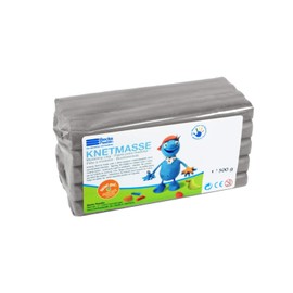 Becks Plastilin 500 g Modelling Clay Pack (Grey)