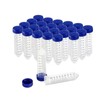 Conical Centrifuge Tubes 50mL - 50 Pack,Container with Graduated and