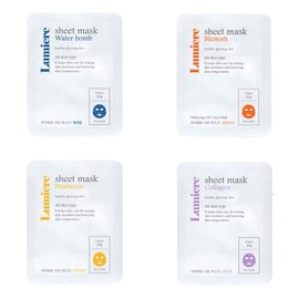 [Ready] Lumiere sheet mask pack 40 sheets Blemish Water Balm Collagen Titrihyaluron, Collagen / [레디]루미에르 시트 마스크팩 40매 블레미쉬 워터밤콜라겐 티트리히아루론, 콜라겐