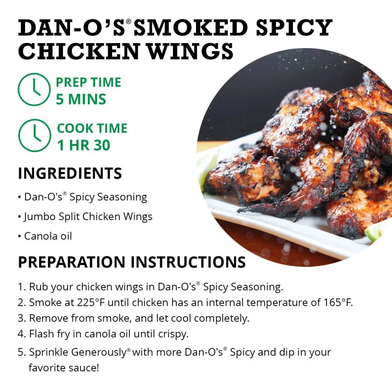 Dan-O's Spicy Seasoning, 8.9 oz.