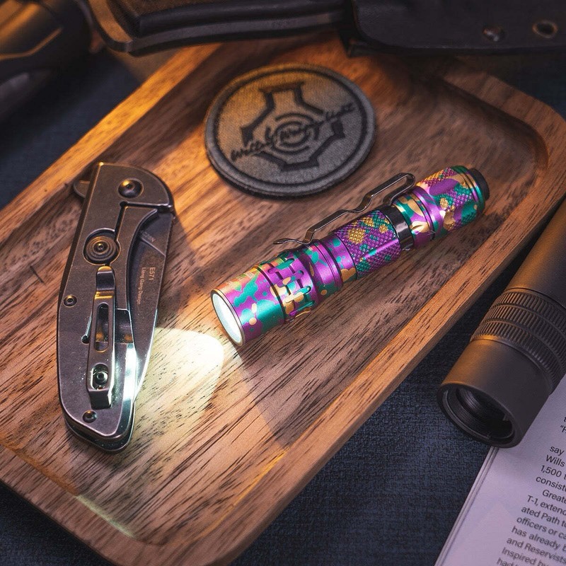 Weltool T1 Pro V2 Colorful 550 Lumen Flashlight USB-C Rechargeable