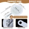 3 Pcs 9.2" X 5.7" Fine Nylon Mesh Strainer, 120