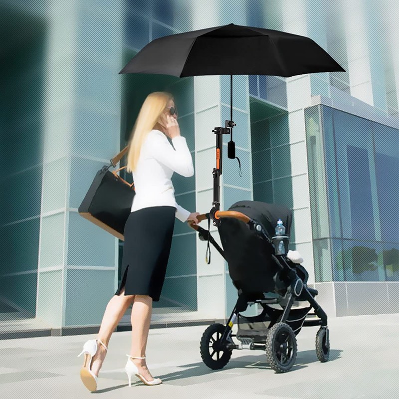 MidGard Umbrella Holder with Adjustable Joint for Bike, Wheelchair, Pushchair,