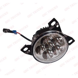 QSC Truck Parts Full LED Fog Lights Lamps Pair LH RH for Kenworth T660 Peterbilt 579 587 Microfiber