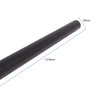Wardrobe Rail Black Wall and Wardrobe Mounted for Clothes Hanging