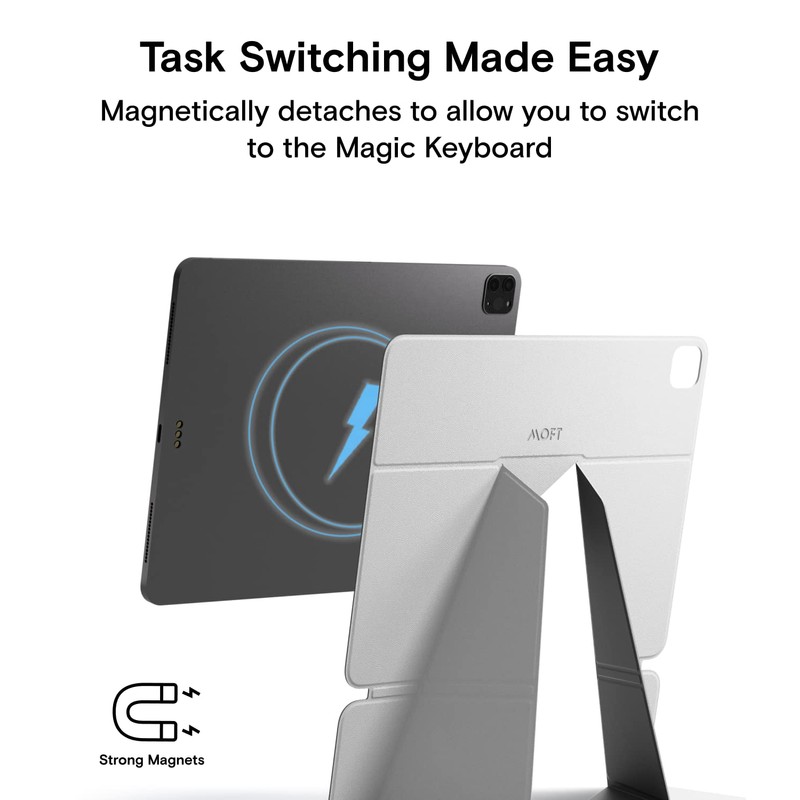 MOFT Tablet Case Compatible with Pro 12.9 in(4th/5th/6th Generation) Snap