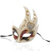 CIYODO Men's Masquerade Mask Creative Venice Flame Crack Mask for