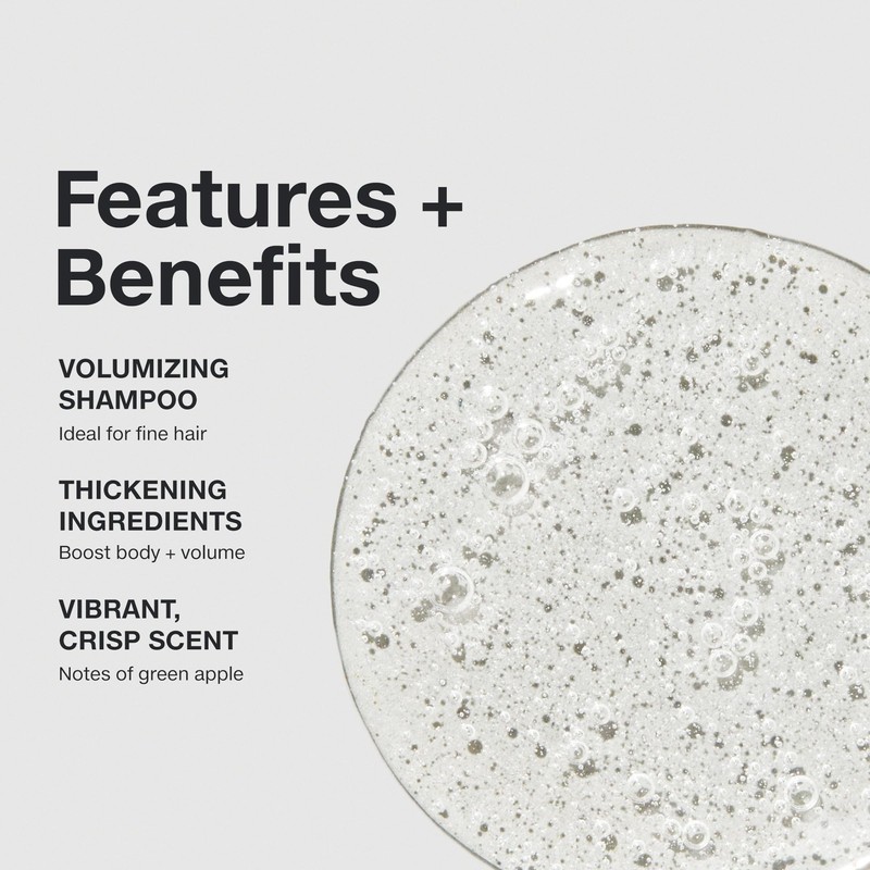 Paul Mitchell Extra-Body Shampoo, Thickens + Volumizes, For Fine Hair,