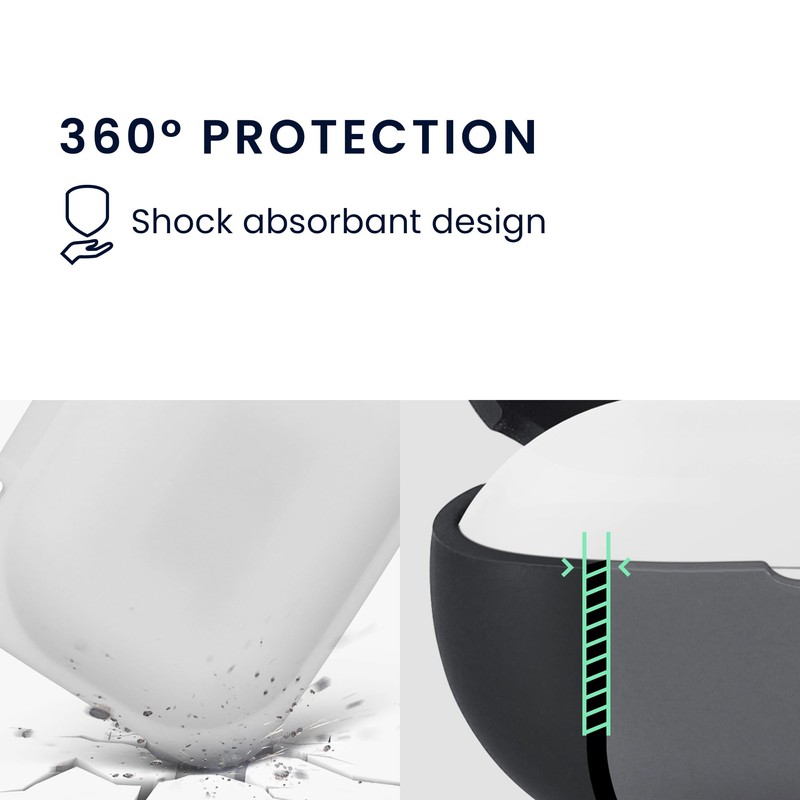 kwmobile Silicone Cover Compatible with CMF by Nothing Nothing Ear