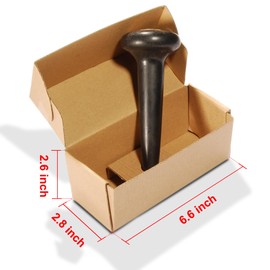 Master Massage 1 Piece TitanGrip Therapeutic Basalt Hot Massage Stone Kit with Trigger Point and Acupressure Tools - Deep Tissue Relaxation and Reflexology Massage Set