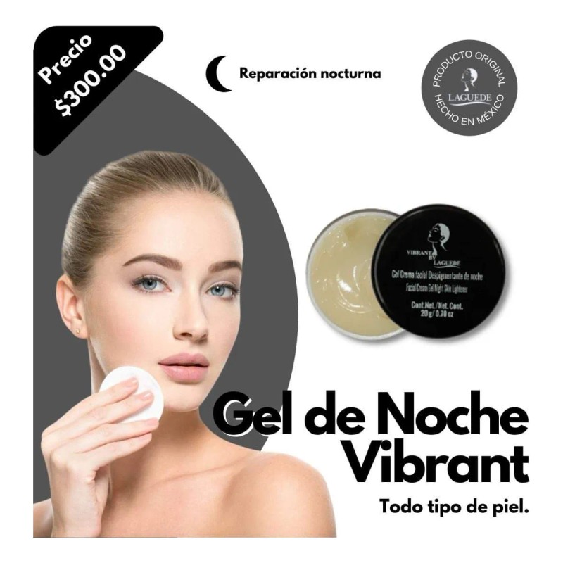 Kit Crema Día Despigmentante Piel Grasa +gel De Noche +jabón