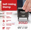 Promot Sold - Self Inking Rubber Stamp - Ink Stamps