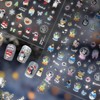 Cute Nail Stickers Penguin Nail Decals Snowflake Nail Art Stickers