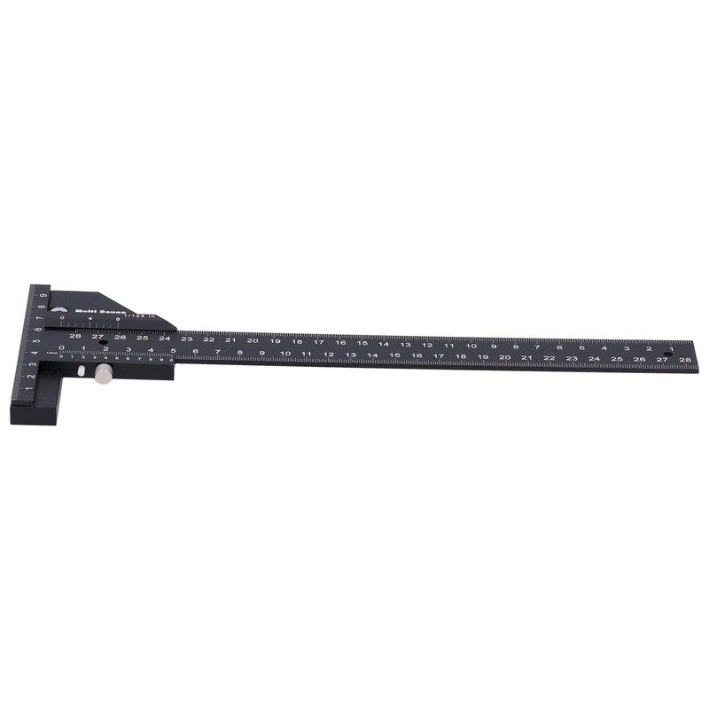 Woodworking Scribing Ruler Marking Measuring Gauge Tshaped Multifunctional Carpentry Tool