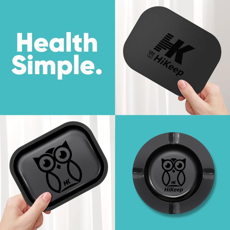 HiKeep Rolling Tray with PVC Soft Magnetic Lid - 7