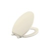 KOHLER Brevia Almond Elongated Toilet Seat Contoured Comfortable Quick Release Hinges