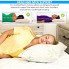 Elif Home Goods King Size Rayon Derived from Bamboo Pillow,
