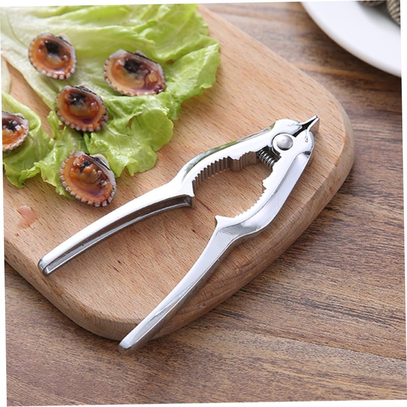 Alipis Sturdy Clam Opener Seafood Device Oyster Sucker Zinc Alloy