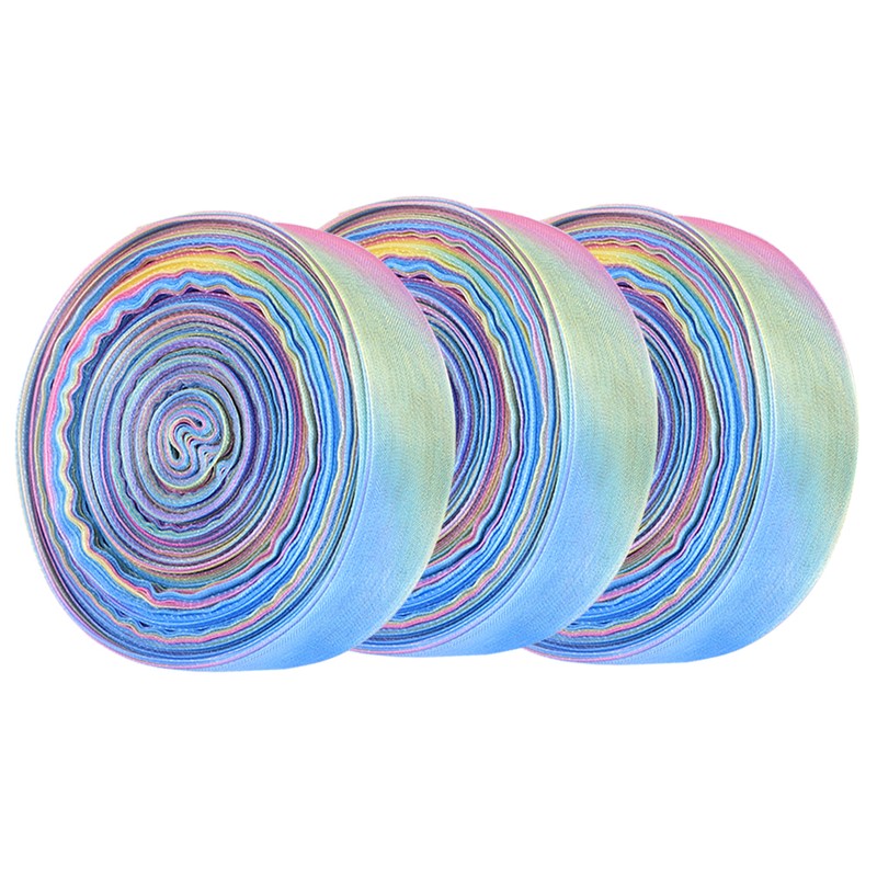 3pcs 25mm 10 Yard Ribbons for Gift Package Wrapping Hair