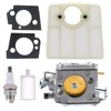 FitBest Carburetor with Air Filter Fuel Filter Fits Husqvarna 61