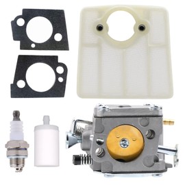 FitBest Carburetor with Air Filter Fuel Filter Fits Husqvarna 61 266 268 272 272XP Chainsaw Carb