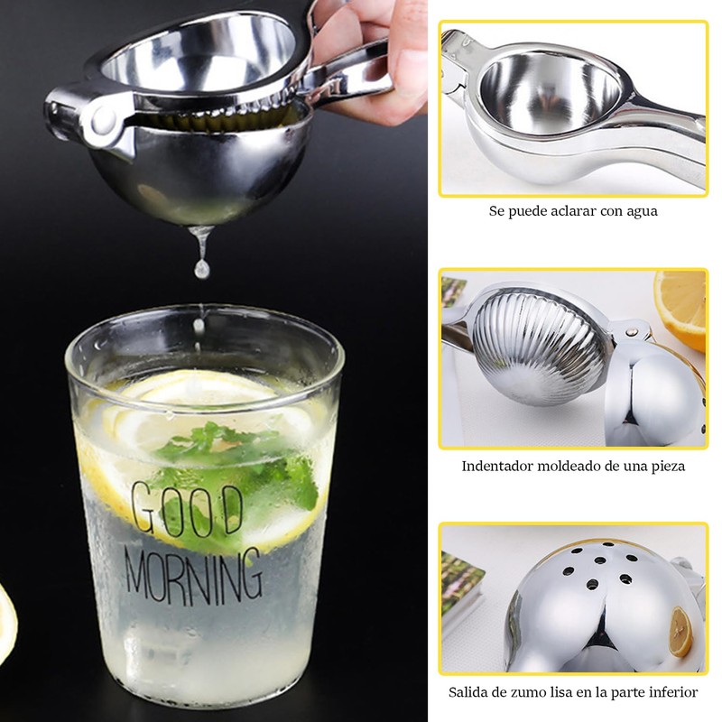 Exprimidor de Limones, Exprimidor de Naranjas Manual Inoxidable de Grado,