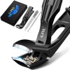 GJNL Toenail Clippers for Seniors Thick Toenails, Upgrade Angled Head