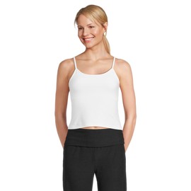 Beyond Yoga Women's Spacedye Forever Waist Length Tank, Cloud White, S