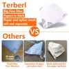 Terberl 100 Pack 100 Micron Paint Strainers Paint Filter Paint