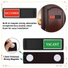 Leitungg Vacant Occupied Privacy Sign, Vacant Occupied Door Sign For
