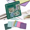 7 Pieces/Colours Mini Cutting Mat 2.4 x 2.4 Inch Square