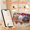 JINSERTA Portable Mini Cartoon Bluetooth Speaker with Phone Holder Mini