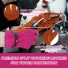 HANDLANDY Leather Work Gloves for Men and Women, Utility Tough