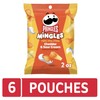 Pringles Mingles Puffed Snacks, Cheddar and Sour Cream, Cheese Puffs,
