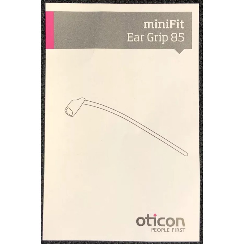 Oticon 2 New Oticon miniFit Ear Grips for MiniFit Receivers.
