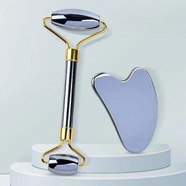 (셀러허브)얼굴 리프팅 테라헤르츠 괄사 마사지기 안마기 (S10987764) (Seller Hub) Face Lifting Terahertz Gua Sha Massage Device (S10987764)