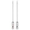 HARFINGTON 2pcs H2.0 Hex Head Screwdriver Bit 2.0mm Metric Flat