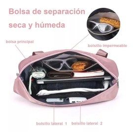 Monzó, Maleta De Viaje Expandible Plegable, Maleta Para Gym