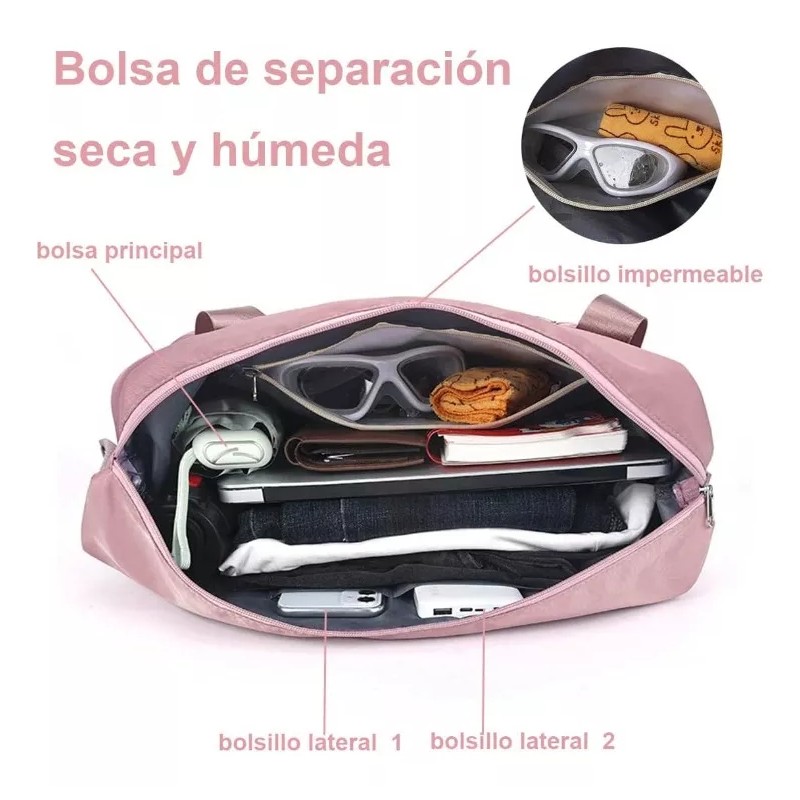 Monzó, Maleta De Viaje Expandible Plegable, Maleta Para Gym