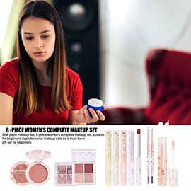 Littryee Kit Maquillaje Mujer - Paleta Sombras Ojos, Duración Larga 8                                                                                 