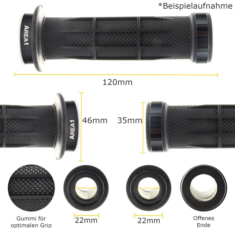 Universal Bicycle / E-Bike / Quad / ATV Handlebar Grips,