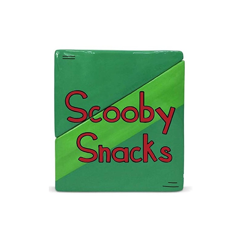 Enesco 6005993 Scooby Doo Ceramics Snacks Box Cookie Jar, 8