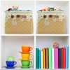 Kigai Ice Cream Texture Storage Bins for Shelves, Storage Basket