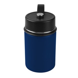 Tahoe Trails 12 oz Double Wall Vacuum Insulated Stainless Steel Water Bottle, Deep Blue