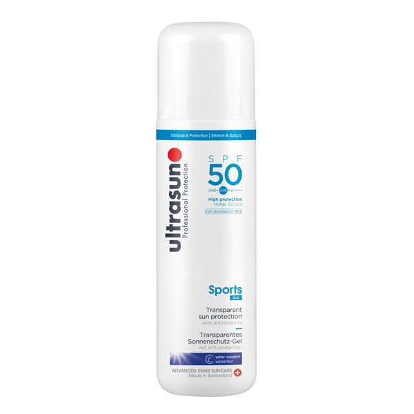 ultrasun Very High SPF 50 Sunscreen Sun Protection Sports Gel, 200 ml
